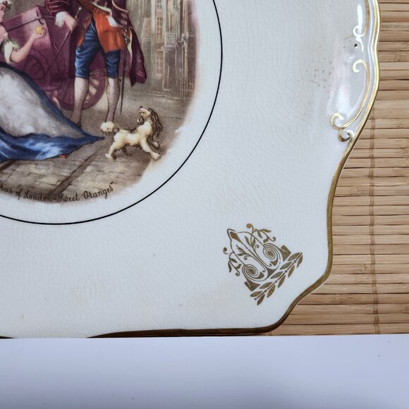 Cries of London Plate Sweet Orange 11 3/4" Collectible Staffordshire England - Picture 7 of 12